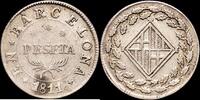 Barcelona 1 Peseta 1808-1814 Cataluña Napoleónica -