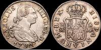Madrid 2 Reales 1788-1808 Carlos IV -