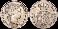 Barcelona 4 Reales 1833-1868 Isabel II -