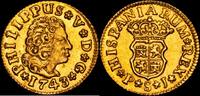 Sevilla 1/2 Escudo 1700-1746 Felipe V -