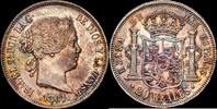 Madrid 20 Reales 1861 1833-1868 Isabel II EBC/EBC+ 1,040.59 US$  +  28.91 US$ shipping