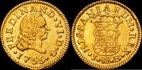 Madrid 1/2 Escudo 1755 1746-1759 Fernando VI MBC+ 450.92 US$  +  20.81 US$ shipping