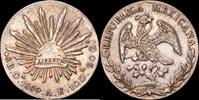 Oaxaca 8 Reales 1889 M&eacute;xico MBC+ 115.62 US$  +  20.81 US$ shipping