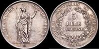 Milano 5 Lire 1848 Otras piezas EBC- 219.68 US$  +  20.81 US$ shipping