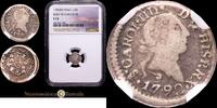 Chile 1/4 Real 1788-1808 Carlos IV -
