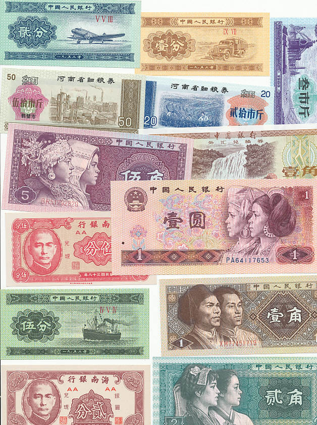 Geldscheine China