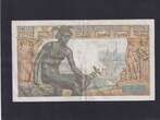 Frankreich 1000 Francs 8.10.1942 VF+, Nadellöcher,
