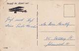 Sachsen Ansichtskarte 1927 Schlettau, Heimatfest, beschrieben, Gebrauchsspuren,