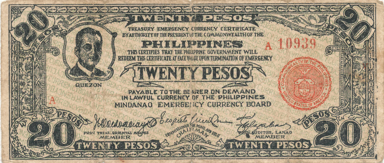 Philippinen Pesos O J Notgeld F Ma Shops