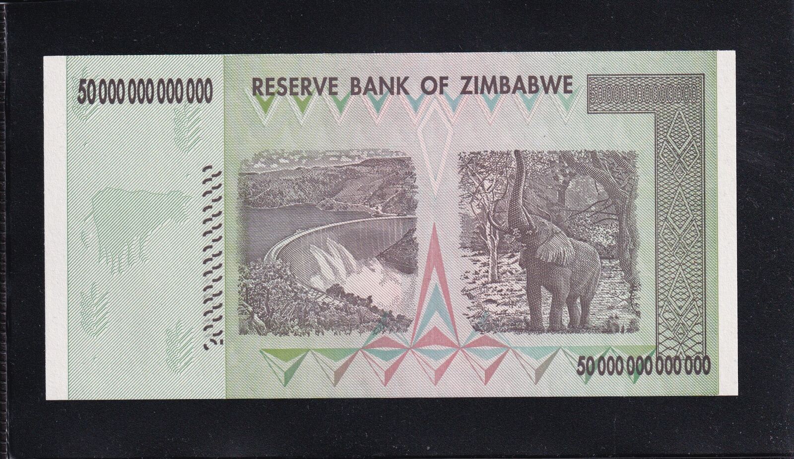 Simbabwe 5 Trillion Dollars 2008 GEM UNC, | MA-Shops, image size:1600x926
