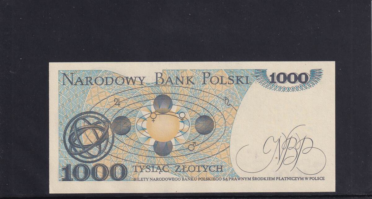 1000 Злотых 1982. 1000 Злотых Польша. Польский злотый 1982 года. Боны Польша 1000 злотых 1982.