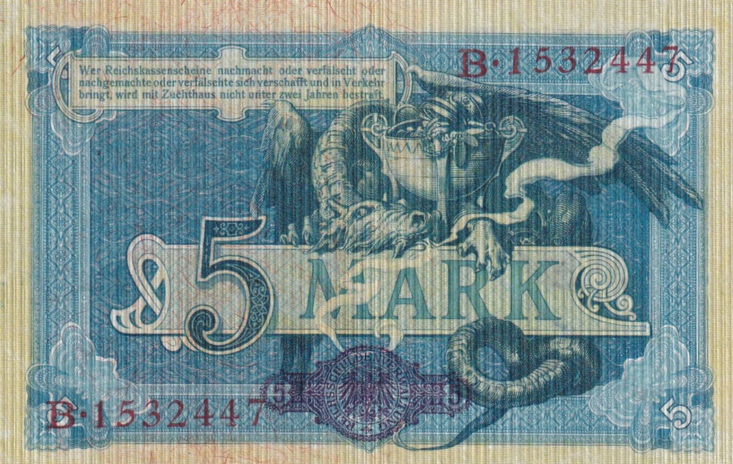 Spielgeld Euro Scheine Und Münzen Reichsbanknoten Und Reichskassenscheine  1000 Mark 1903-10-10 III 1000 Euro Schein