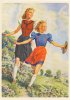 Deutsches Reich Ansichtskarte, Werbung Indanthren, -