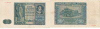 Deutschland,Drittes Reich, 50 Zlotych Generalgouvernement Polen, Ro.582 Serie C, -