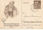 Deutsches Reich, Drittes Reich, Propaganda Postkarte Ganzsache,Winterhilfswerk 1938/39,