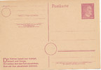 Deutsches Reich, Drittes Reich, Propaganda Postkarte Ganzsache mit Propagandazudruck Spruch,
