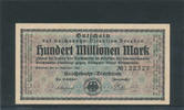 Deutsches Reich,Weimarer Republik, 100 Millionen Mark, Reichbahndirektion Dresden, -