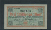 Deutsches Reich, Kaiserreich, 3 Millionen Mark Reichbahndirektion Dresden, -