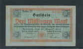 Deutsches Reich, Kaiserreich, 3 Millionen Mark Reichbahndirektion Dresden, -