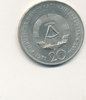 Deutschland,DDR, 20 Mark, 1971 J.1531 Heinrich Mann, ss+, 3.51 US$ Differenzbesteuert nach §25a UStG zzgl. 2.35 US$ Versand