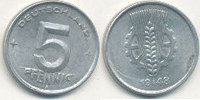 Deutschland,DDR, 5 Pfennig J.1502 -