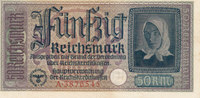 Deutsches Reich,Drittes Reich, 50 Reichsmark Ro.555a