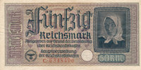 Deutsches Reich,Drittes Reich, 50 Reichsmark Ro.555a