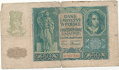 Deutsches Reich,Drittes Reich, 50 Zlotych Generalgouvernement Polen, Ro.575, -