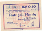 Deutschland, Alliierte Besatzung, 50 R.-Pfennig Eitorf-Sieg, Nordrhein-Westfalen, Raiffeisenbank, -