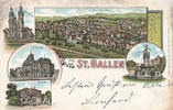 Schweiz Ansichtskarte, St.Gallen, -