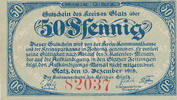 Deutsches Reich,Schlesien, 50 Pfennig Glatz, Kreis, -