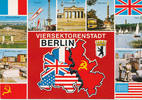 Deutschland, Ansichtskarte Berliner Mauer, -