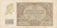 Deutsches Reich, Generalgouvernement, 10 Zlotych Ro.574a Serie:J, -