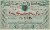 Deutsches Reich,Hessen, 500000 Mark Gonsenheim,Gemeinde, -