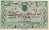 Deutsches Reich,Hessen, 500000 Mark Gonsenheim,Gemeinde, -