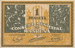 Spanien 1 Pesseta Bürgerkrieg, -