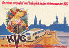 Deutsches Reich, Sachsen, Ansichtskarte, Dresden, Reichsgartenschau, Autobusse der KVG, -