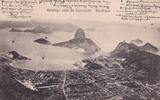 Brasilien Ansichtskarte Botafogo visto do Corcovado, Rio-Brasil, -