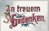Deutsches Reich, Kaiserreich, Patriotische Ansichtskarte Schwarz-Weiß-Rot, -
