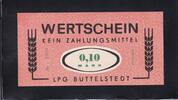 Deutschland, DDR, LPG Geld, 0,10 Mark LPG Buttelstedt -