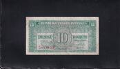 Tschechoslowakei, 10 Kronen (1945) gebraucht III, 5.85 US$ Tax included +  10.56 US$ shipping