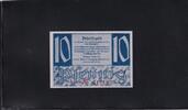 Alliierte Besatzung,Französische Besatzungszone 10 Pfennig Württemberg-Hohenzollern, Ro.215a, FBZ-8a, Serie:A, KN, -