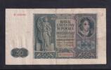 Drittes Reich, Generalgouvernement, 50 Zlotych Ro.582, ZWK-37, Serie: B, -