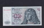 BRD, Deutsche Bundesbank, 10 Deutsche Mark Ro.275a, BRD-19a, Serie: CH/U, -