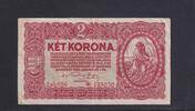 Ungarn 2 Korona 1920 gebraucht III, 4.68 US$ Tax included +  10.56 US$ shipping