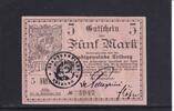 Deutsches Reich, Baden, 5 Mark Triberg, Stadtgemeinde, -