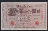 Deutsches Reich, Kaiserreich, 1000 Mark Ro.45c, Deu-40c, KN 7stellig, Serie: L, Udr. Bst. S, Inflationsausgabe, -