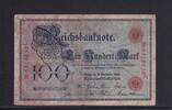 Deutsches Reich, Kaiserreich, 100 Mark Ro.23b, DEU-20b, KN 29 mm lang, Serie: C, Udr. Bst. S, -