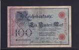 Deutsches Reich, Kaiserreich, 100 Mark Ro.23b, DEU-20b, KN 29 mm lang, Serie: D, Udr. Bst. S, -