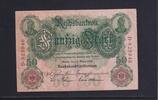 Deutsches Reich, Kaiserreich, 50 Mark Ro.25a, DEU-22a, KN 6stellig, Serie: D, Udr. Bst: I, -